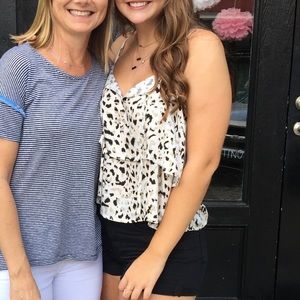 MINKPINK cheetah tank top